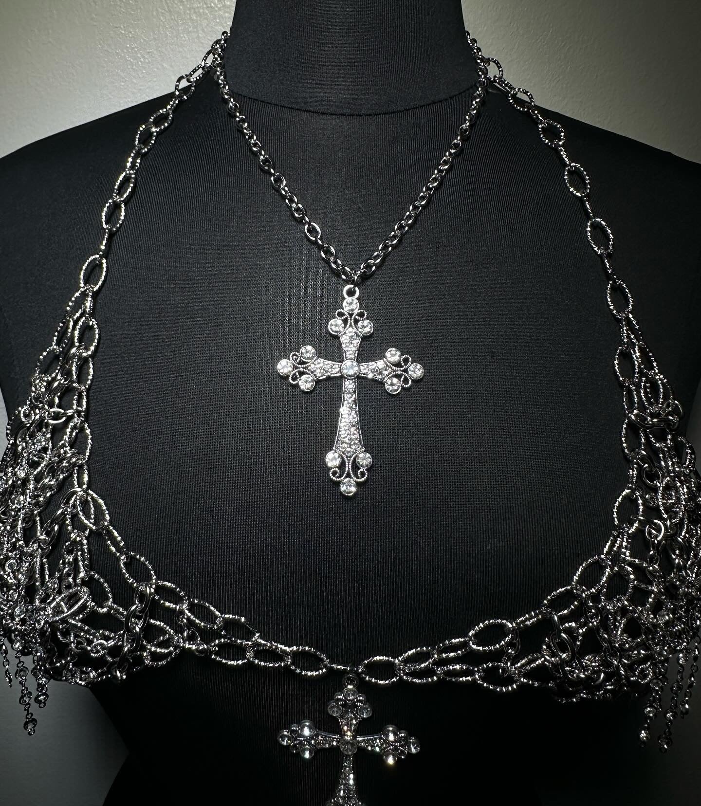 Large Cross Necklace
